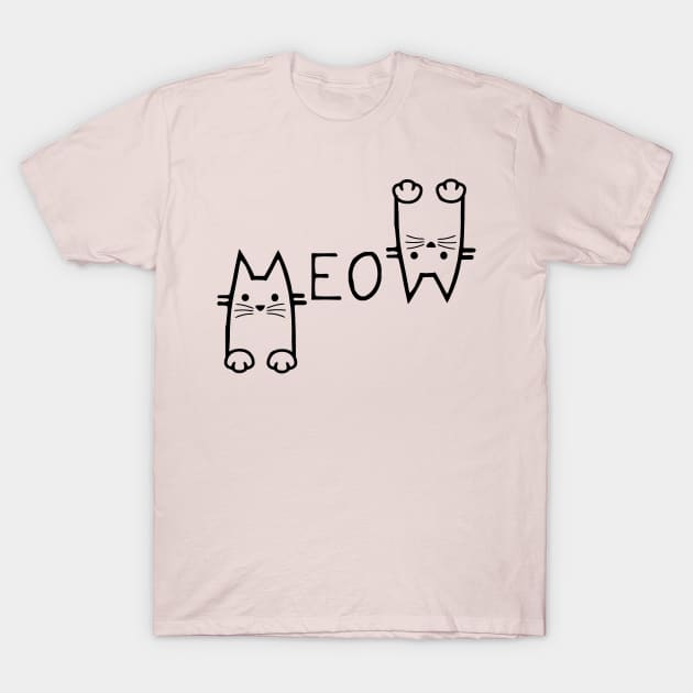 Meow T-Shirt by oyshopping